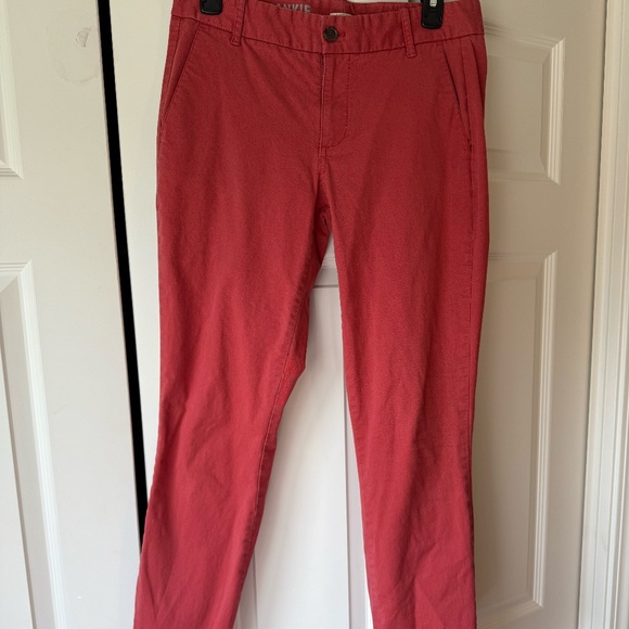 J Crew Women's size 4 cropped chino pants - Picture 1 of 3